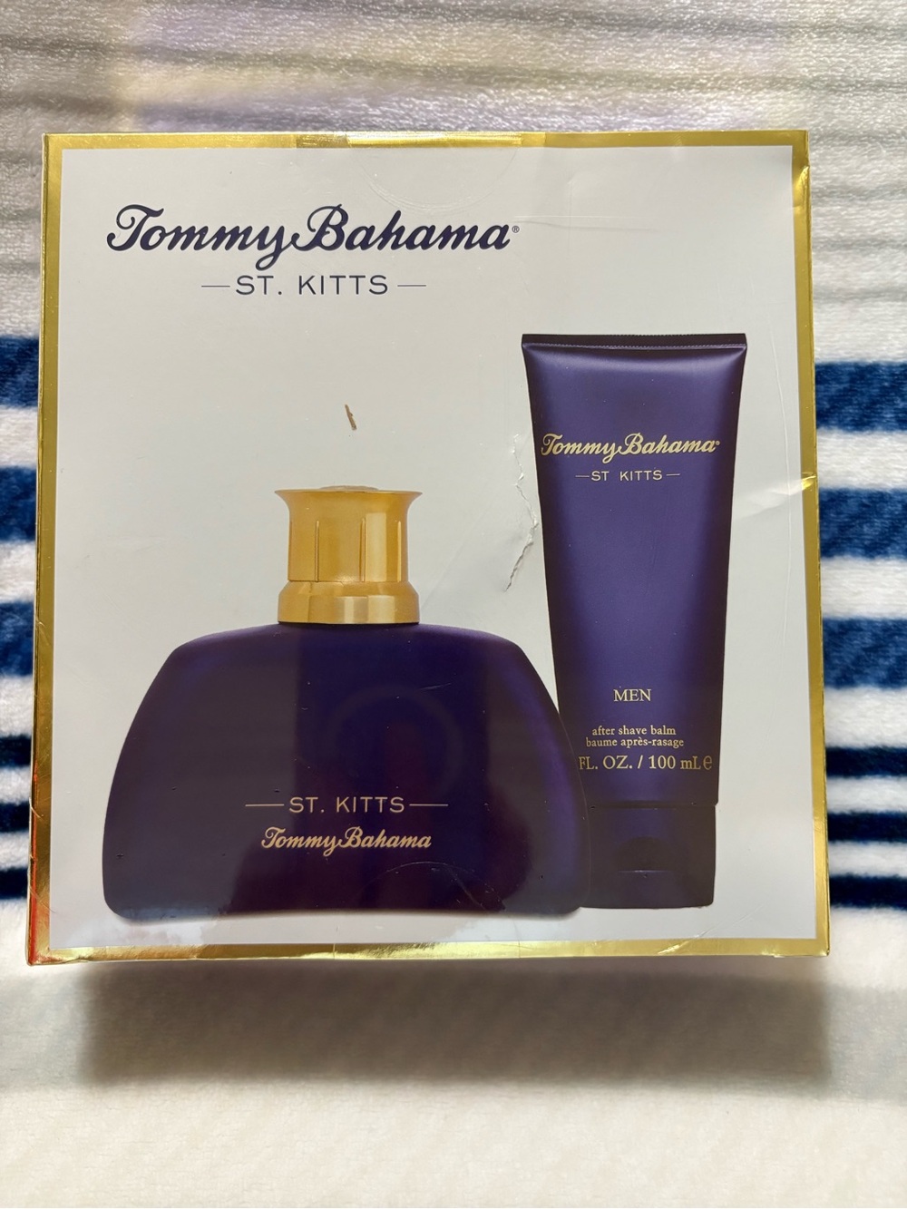 New Men’s Tommy Bahamas St Kitts 3.4 oz cologne spray and after shave balm
